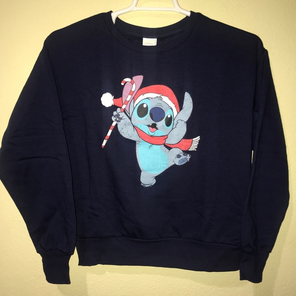 New Disney LILO & Stitch Ugly Christmas Sweater - Picture 1 of 5